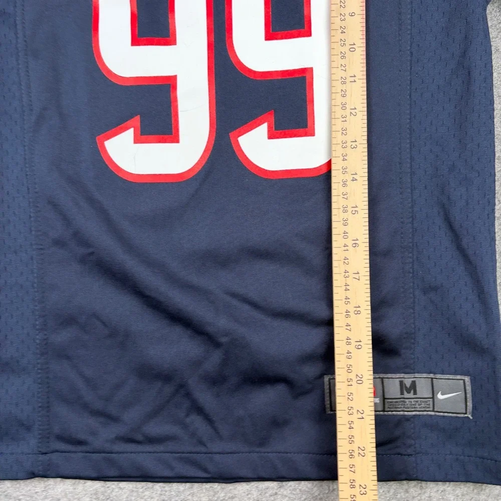 Nike NFL Jersey Youth Medium Blue Houston Texans JJ Watt 99 On Field Football